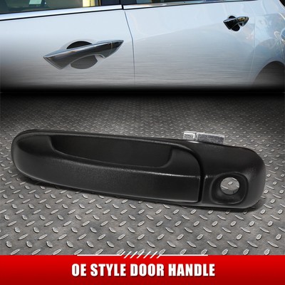 ДЛЯ 99-04 JEEP GRAND CHEROKEE ЧЕРНАЯ ТЕКСТУРИРОВАННАЯ РУЧКА ТЯГИ ПЕРЕДНЕЙ ЛЕВОЙ ВОДИТЕЛЬСКОЙ ДВЕРИ