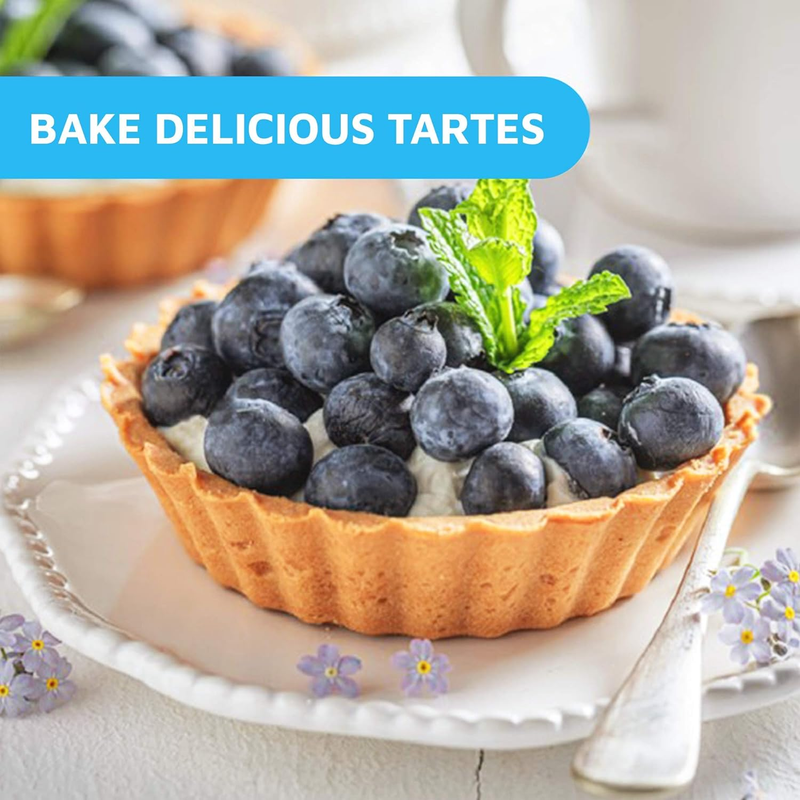 Montopack Disposable 5" Aluminum Foil Pie/Tart Pan (50 Pack) | 5 Inch round Cake