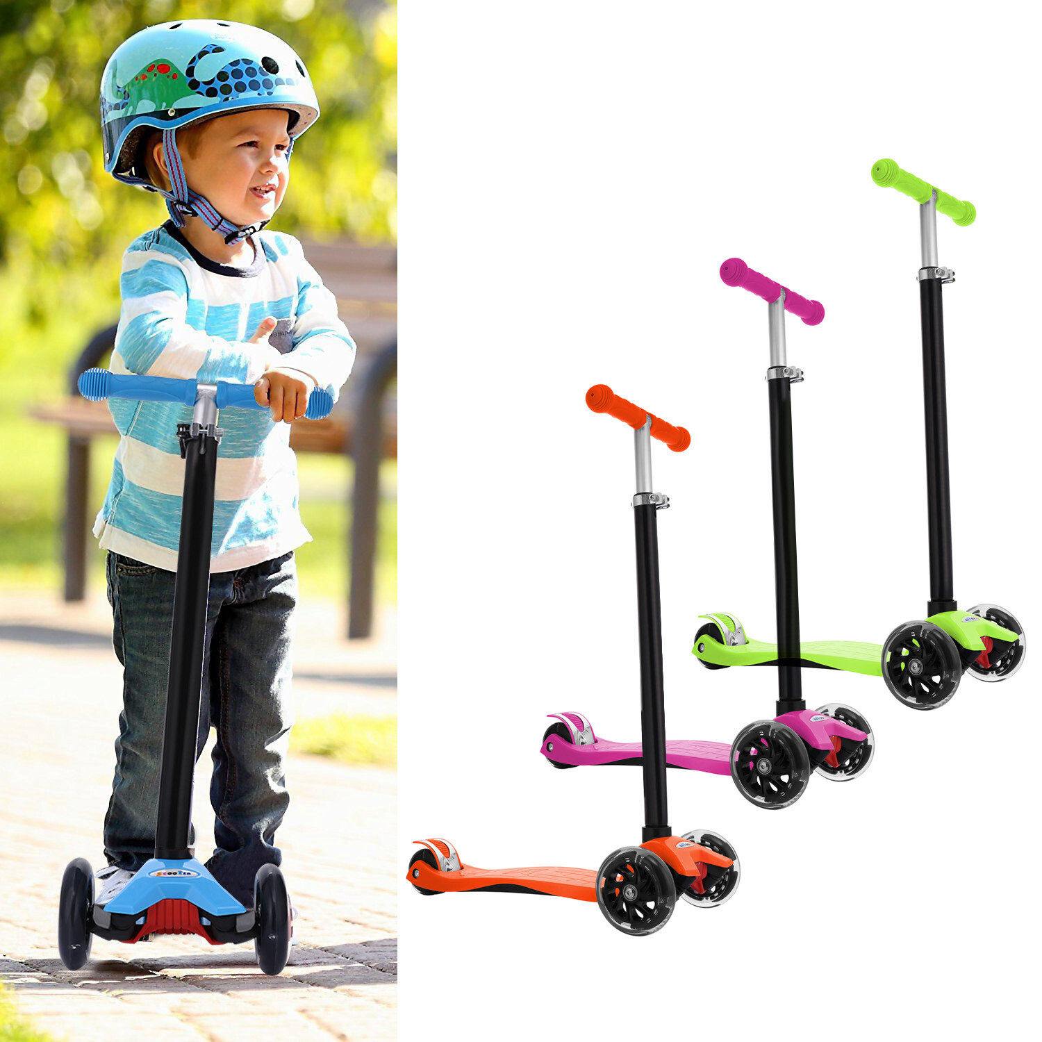 razor light up wheels scooter