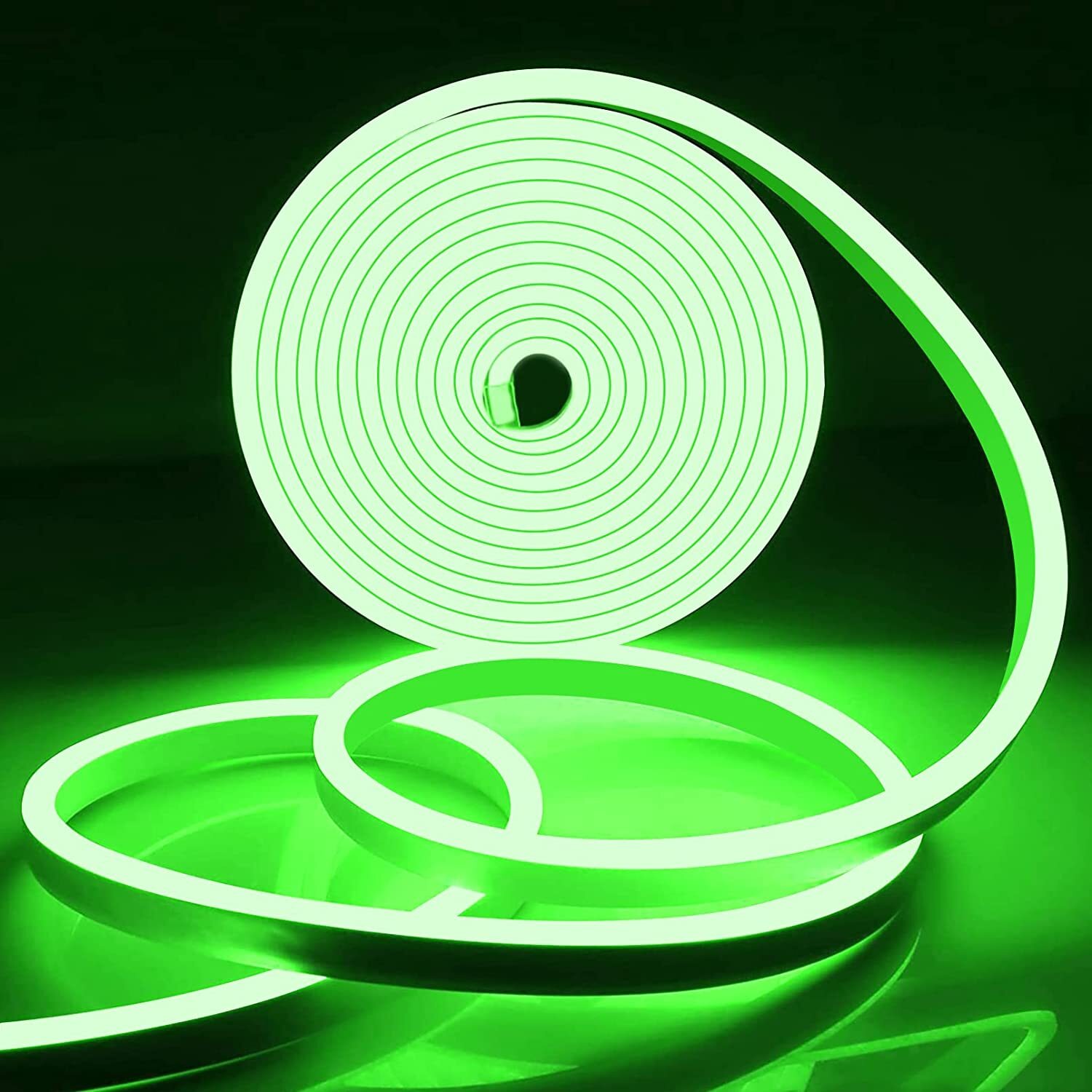 Waterproof LED Light Strip Neon Rope Light Sign DIY Dimmable Outdoor DC12V
