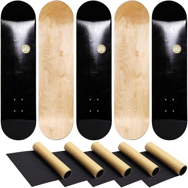 Jfj Maple Skateboard Decks Double Tail Skateboard Light Decks Free Skateboard Gr