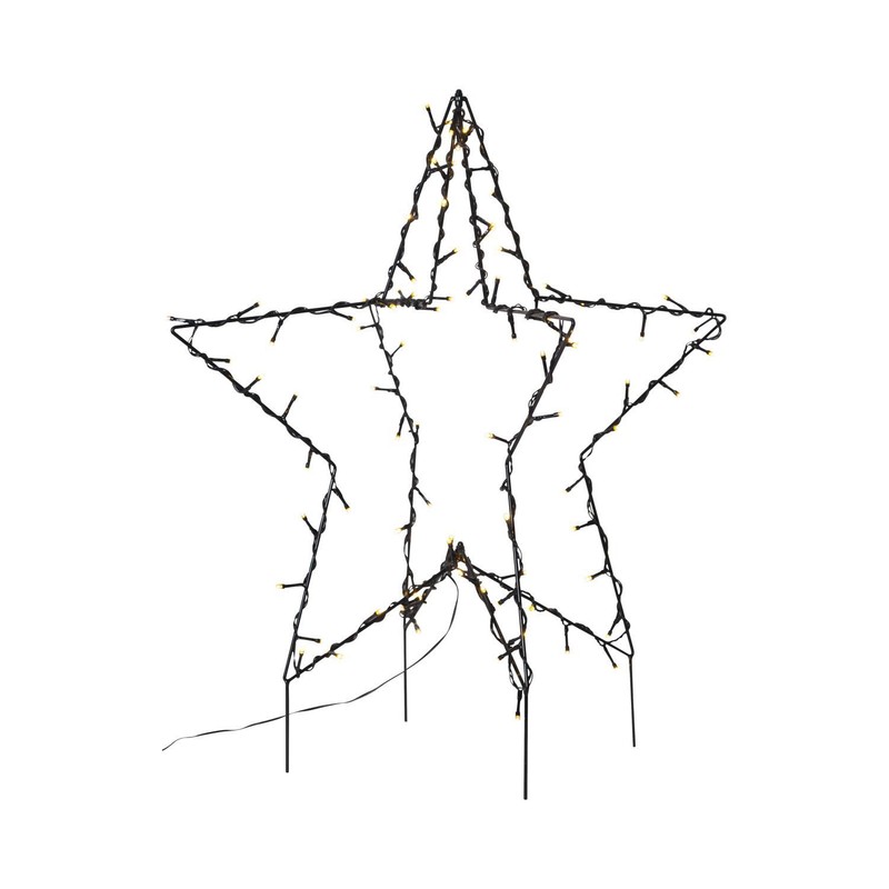 Outdoor Sternleuchte 'Foldy' Faltbar, Mit 90 WarmweiÃEn Leds, Ã 60 Cm