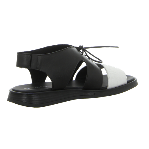 LE BOHÉMIEN LE BOHÉMIEN DAMEN SANDALETTEN S58 BIANCO/NERO WEISS 1101087
