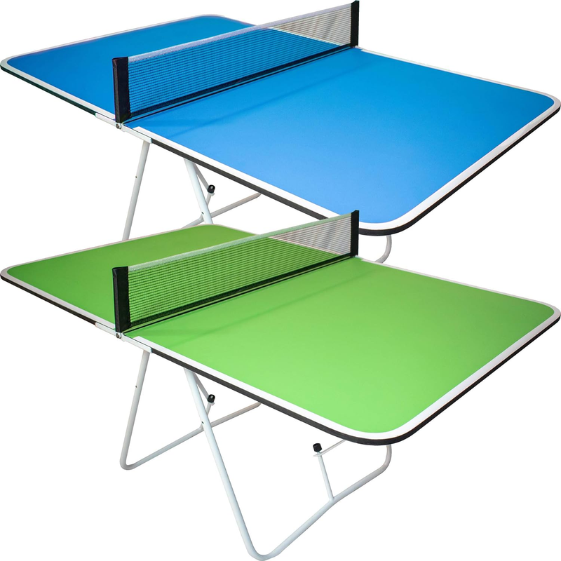 - 1 Piece Portable Ping Pong Table For Tailgating Ga