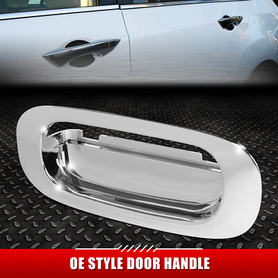 ДЛЯ 97-11 DODGE RAM DAKOTA RAIDER ХРОМИРОВАННАЯ РАМКА РУЧКИ ЗАДНЕЙ ДВЕРИ БАГАЖНИКА