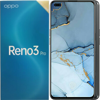 OPPO Reno 3 Pro 4G Midnight Black 128GB + 8GB Dual-SIM
