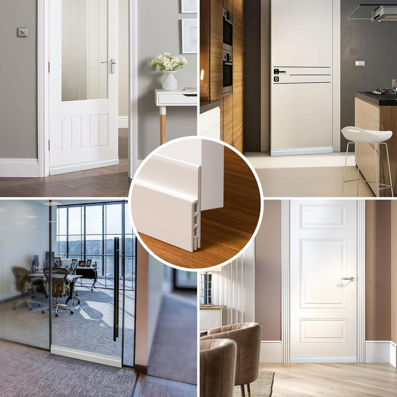 2 Door Draft Stopper Under Door Draft Blocker Insulator Door Sweep Weather Strip