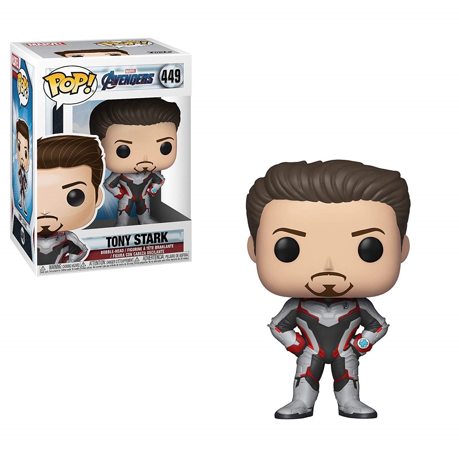 Funko Pop Marvel Avengers Endgame Iron Man (TS) w/ Box Damage