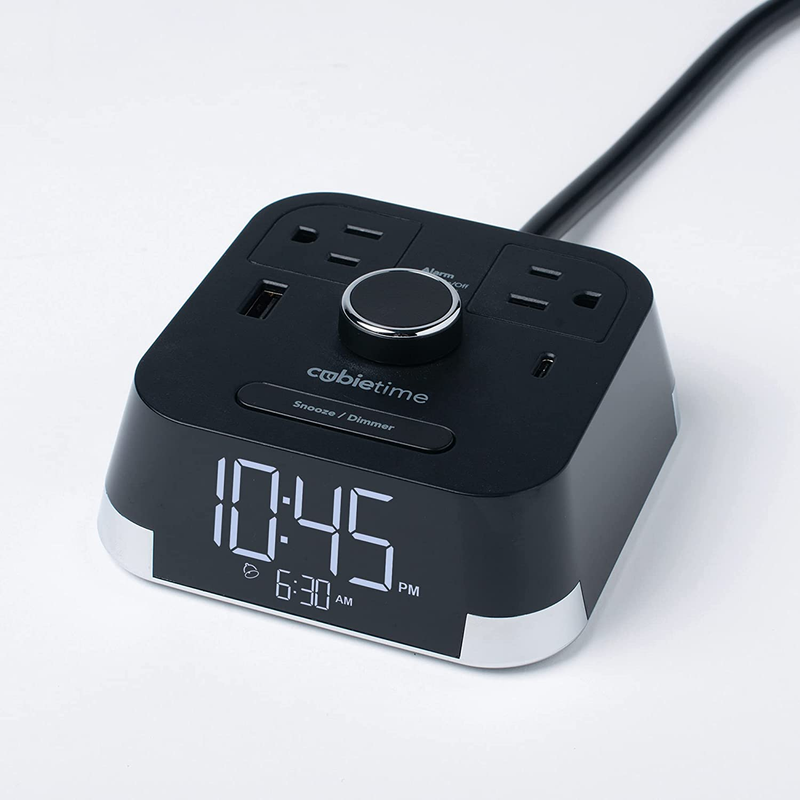 The Original Brandstand Cubietime | User Friendly & Convenient Alarm Clock Charg
