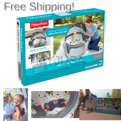 Fisher-Price On-The-Go Baby Dome, White Windmill (Standard Packaging)