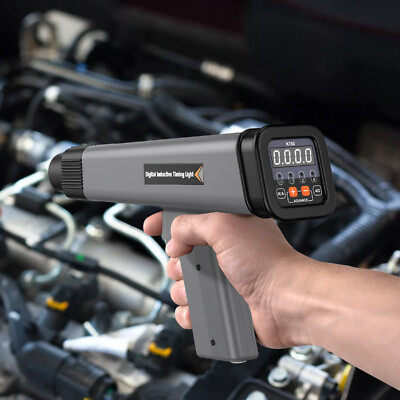 Automotive Digital Timing Light for 9V-16V Ignition System Strobe Lamp Detector