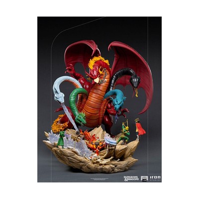 Sideshow Collectibles D&D Memorabilia Tiamat Battle Diorama New