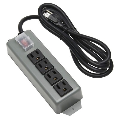 TRIPP LITE UL603CB-6 4 OUTLET INDUSTRIAL POWER STRIP (6ft) 15A