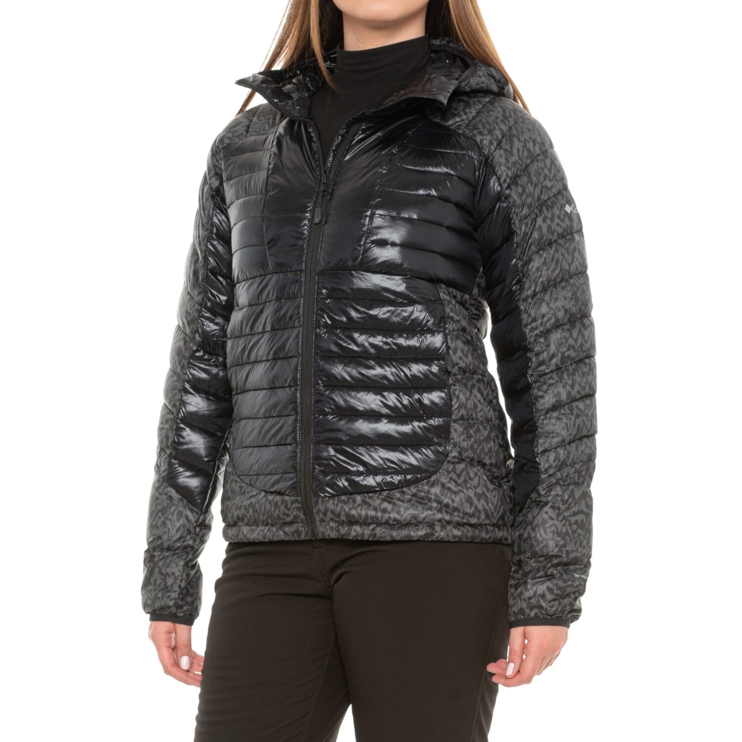 

Утепленная куртка с капюшоном Columbia Sportswear Labyrinth Loop, женские размеры, новинка, Черный