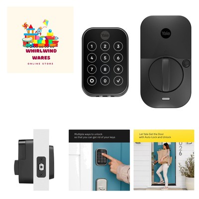 Assure Lock 2 with Wi-Fi ; Key-Free Touchscreen Smart Lock for Keyless Entry ...