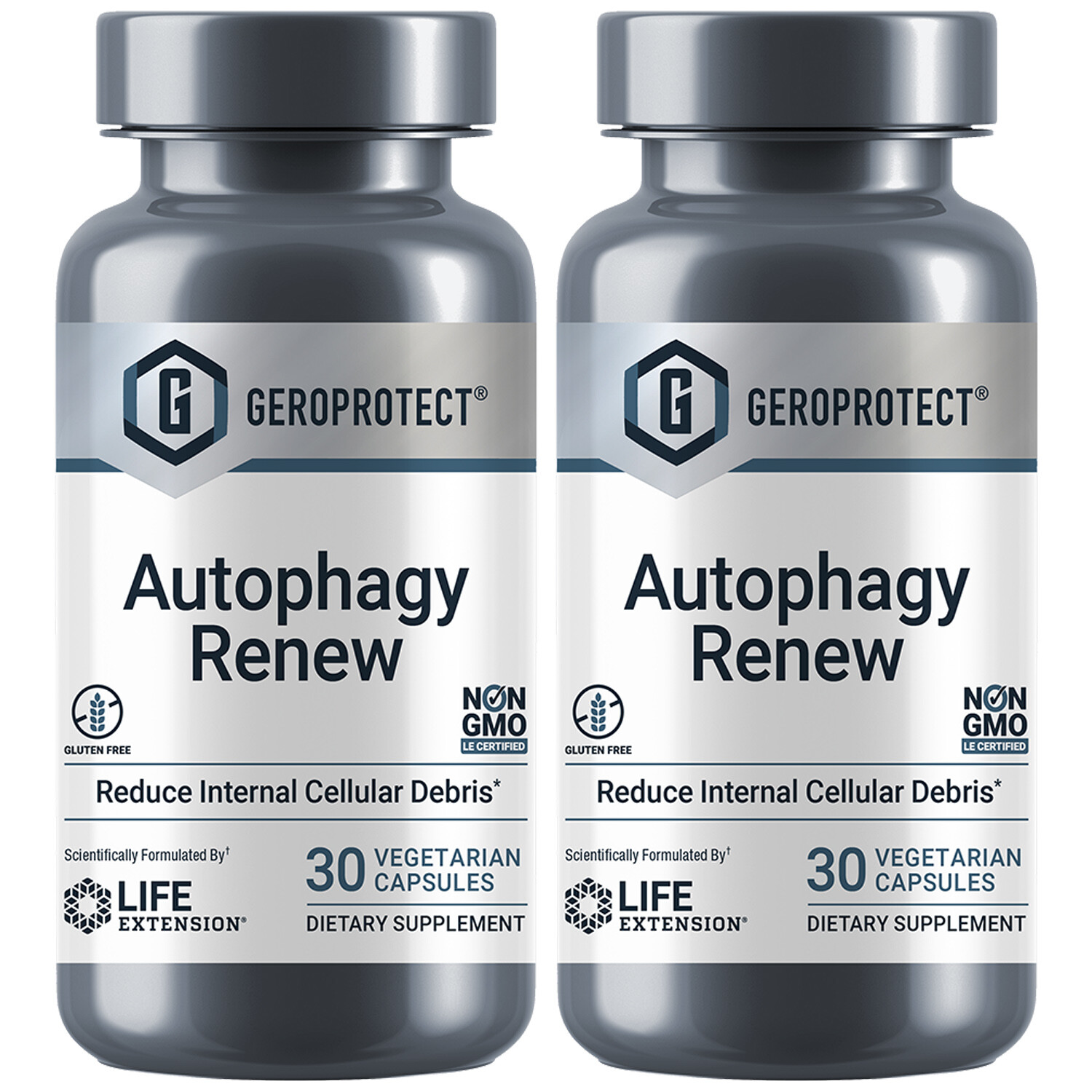 Life Extension Geroprotect Autophagy Renew Longevity AMPK клеточная энергия 2X30