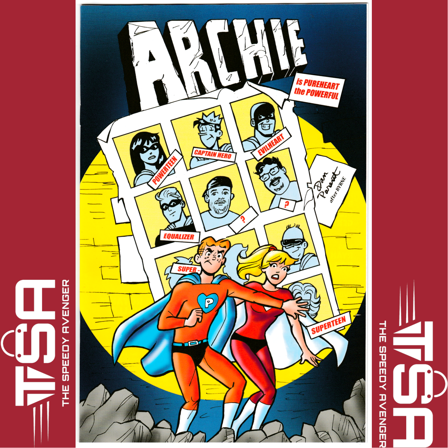 ARCHIE HALLOWEEN SPECTACULAR 2022 NYCC Dan Parent Uncanny X-Men 141 Homage COA