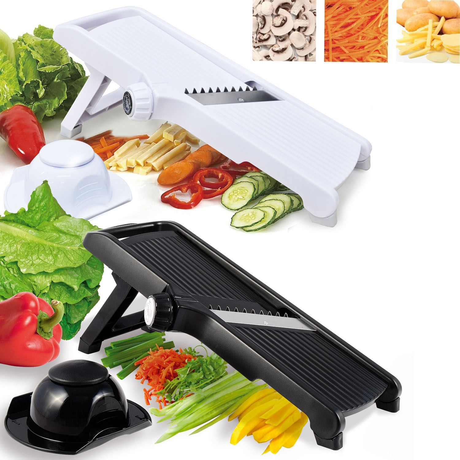 Professional Mandolin Slicer Julienne Cutter Chopper Fruit Vegetable