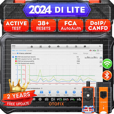 2024 OTOFIX D1 Lite Bidirectional Scanner Full System Car Diagnostic Key Coding