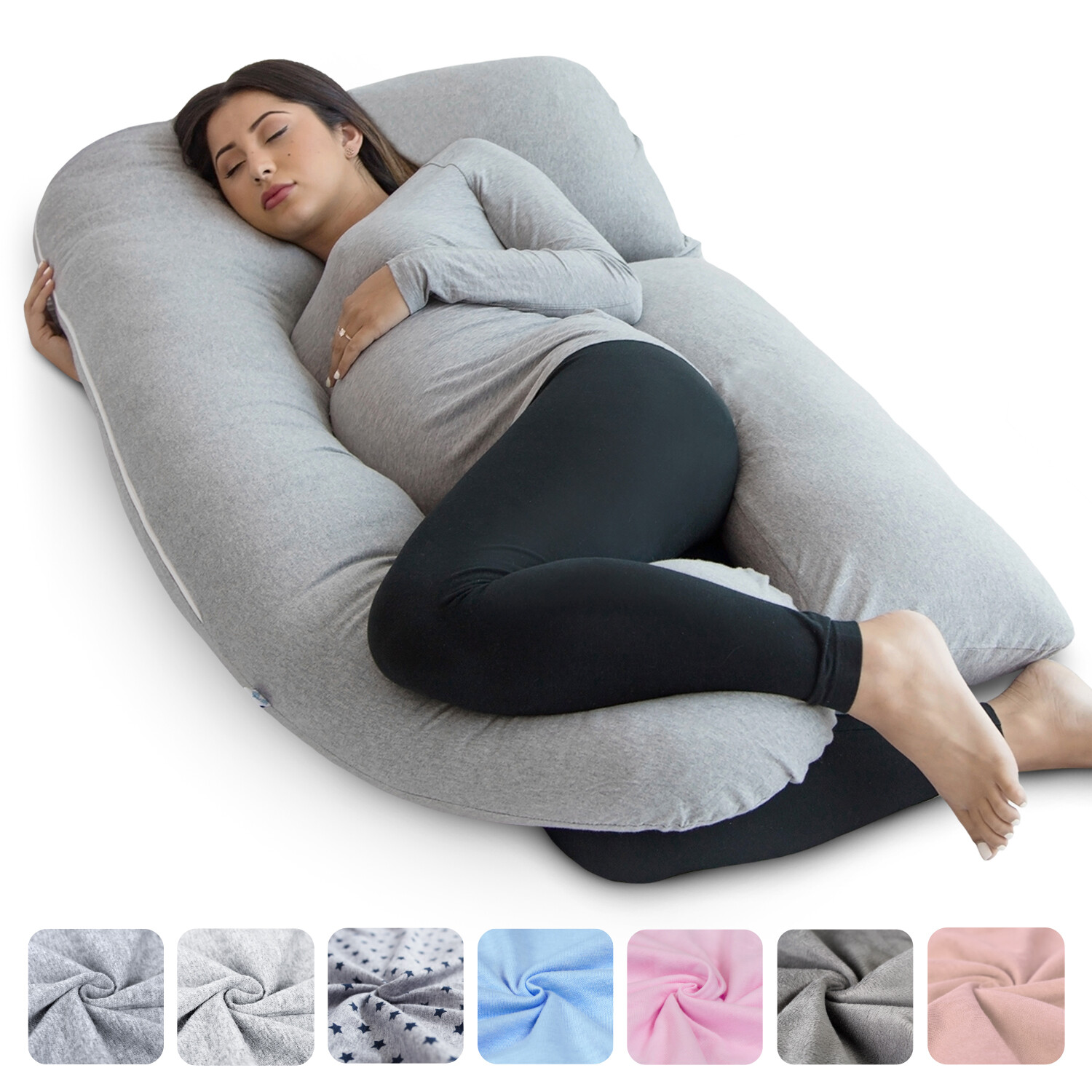 , U-shape Full Body Pillow And Maternity Support