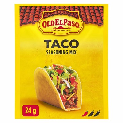 6 X Old El Paso Taco Seasoning Mix 24g Each -Canada ALWAYS FRESH -Fast Ship!