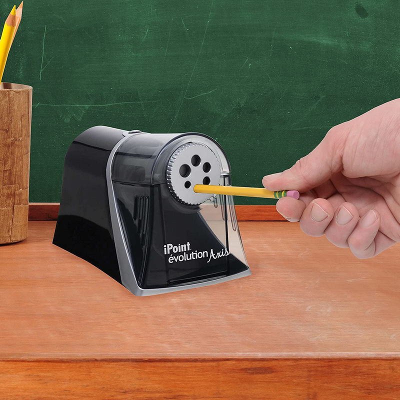 Westcott Electric Ipoint Evolution Axis Heavy Duty Classroom Pencil Sharpener, B