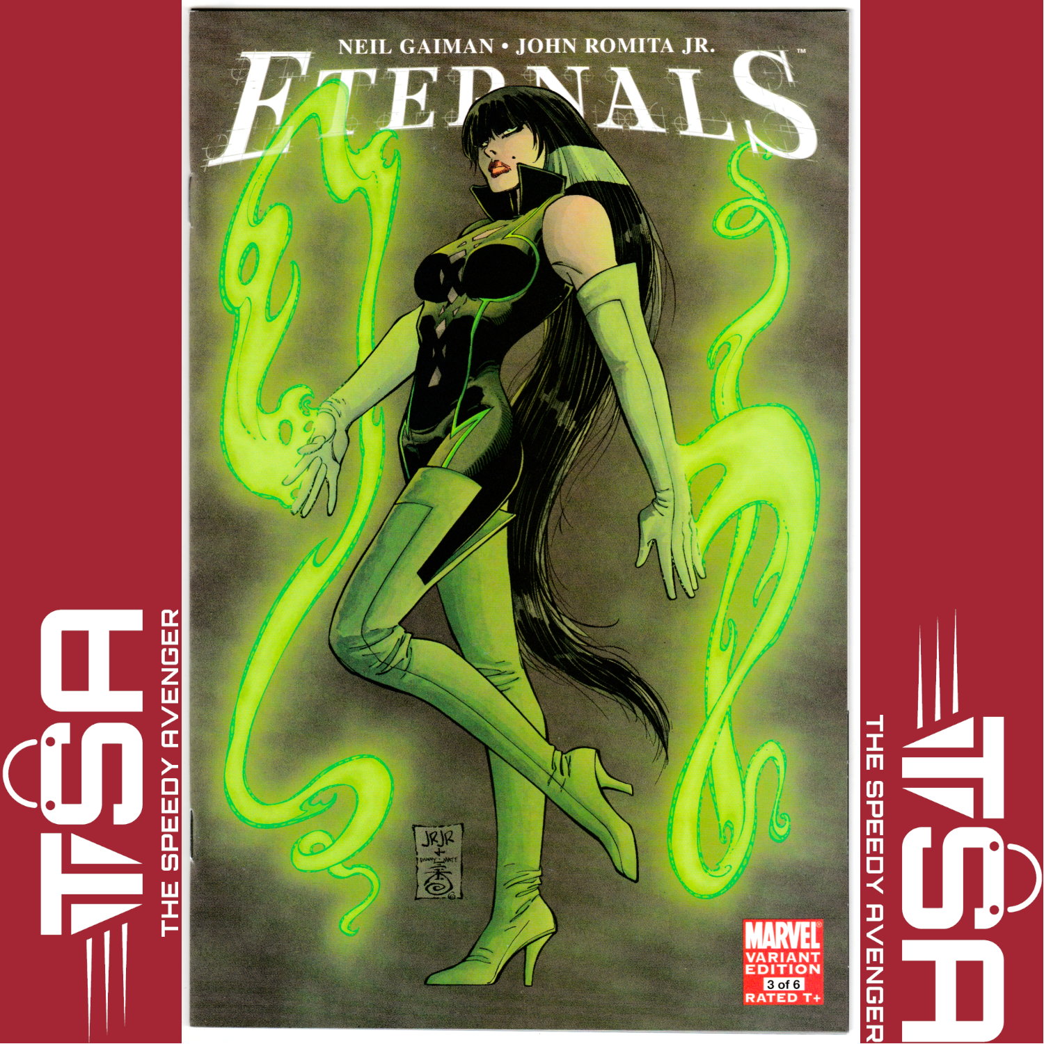 ETERNALS #3 (Vol 3 2006) John Romita Jr 1:20 Incentive Ratio Variant Neil Gaiman