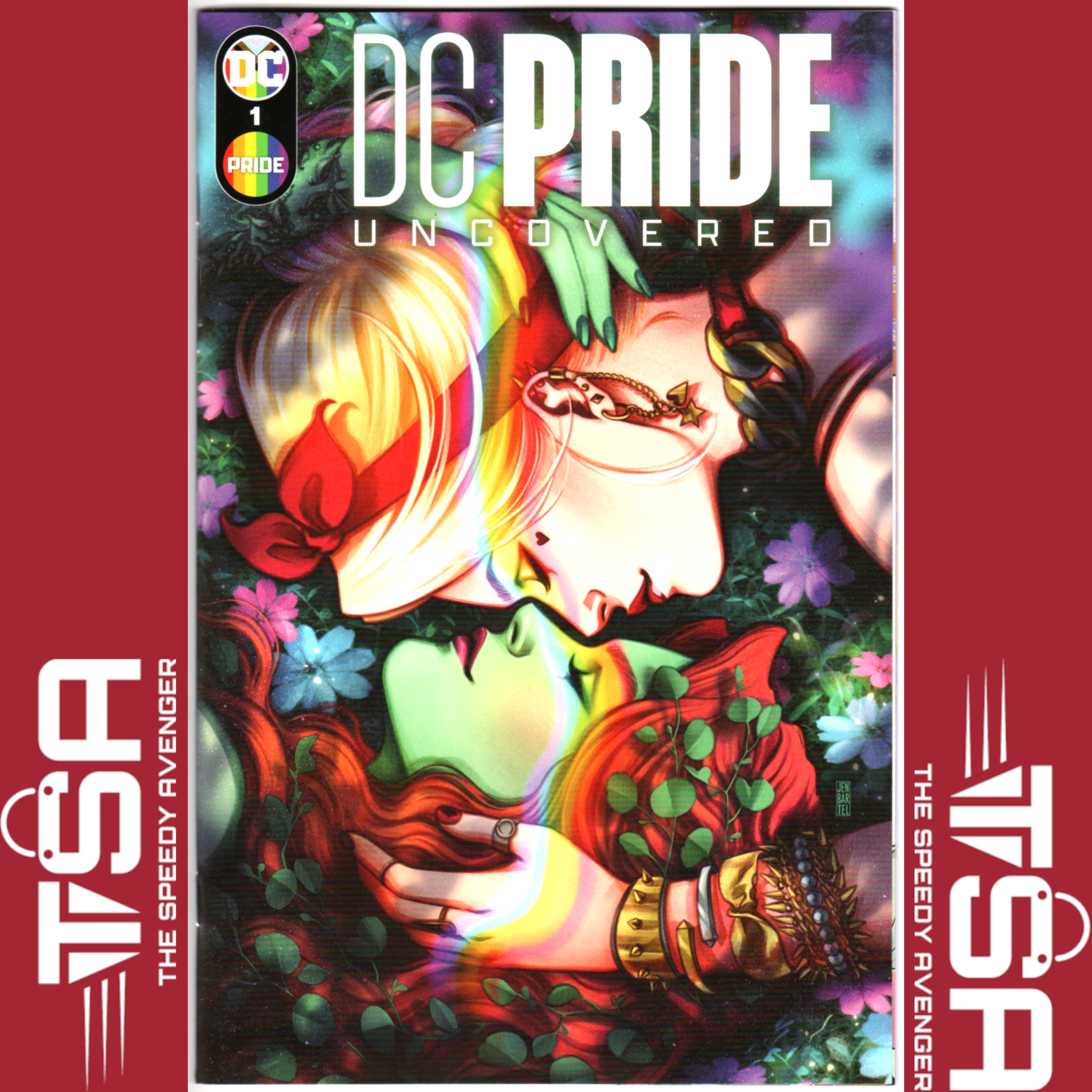 DC PRIDE UNCOVERED #1 Jen Bartel Regular Variant LGBTQIA+ Variant Art Book 2024