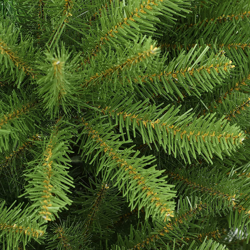 6.5' Pencil Fraser Fir Artificial Christmas Tree with Stand, Green, (FFPT-65)