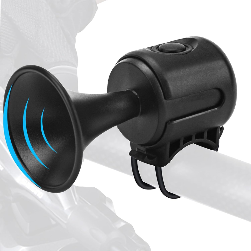 Electronic Bike Bell,120Db Electric Bike Horn IPX4 Waterproo