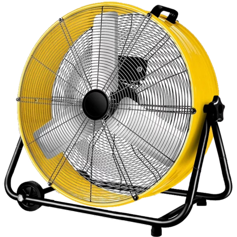 Industrial Fan 24 Inch Heavy Duty Drum 3 Speed 8100 CFM Air Ci...