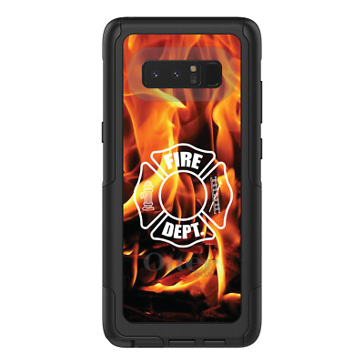 OtterBox Commuter for Galaxy Note(Choose Model)Flames Fire Department