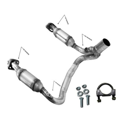 Dodge Dakota 3.7L / 4.7L Catalytic Converter 2004-2010 - OBD II / EPA Approved