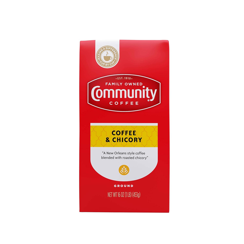 Community Coffee Coffee and Chicory Blend 16oz Medium Dark R