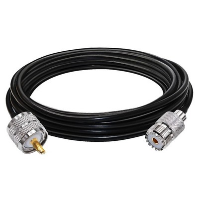 TUOLNK UHF-Buchse auf UHF-Stecker Verlängerungskabel SO239 HF-Koaxialkabel RG58