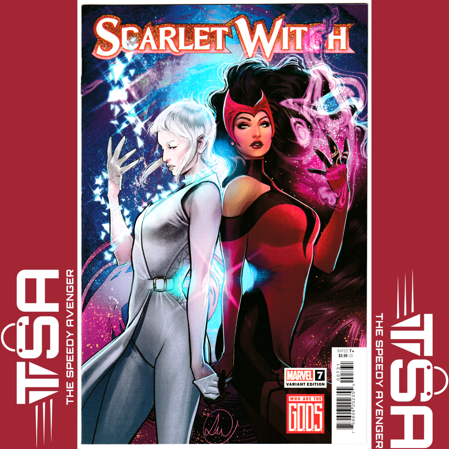 SCARLET WITCH #7 (Vol 3 2023) Lucas Werneck Variant Key Issue! First Hexfinder!