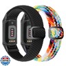 VNDAPT Elastic Braided Bands Compatible with Fitbit Charge 5/Fitbit Charge 6 for Women Men, Breathable Adjustable Stretchy Nylon Loop Sport Replacement Wristbands for Fitbit Charge 6 Charge 5 Straps