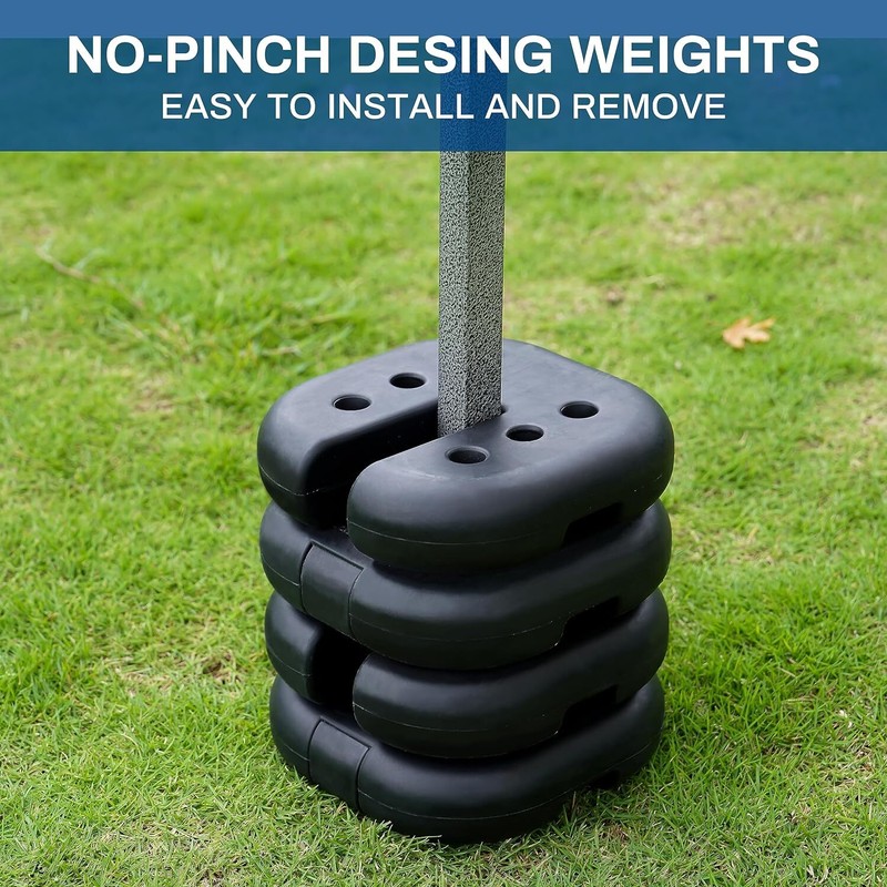 Weights No-pinch Design Easy Installation And Removal Tent