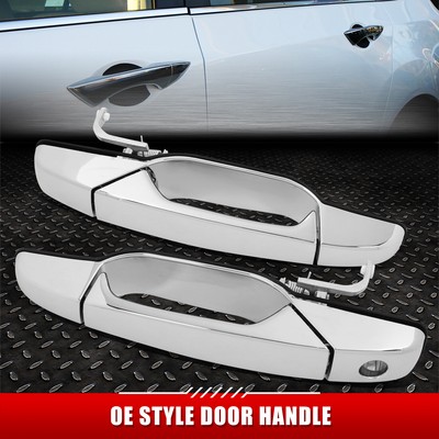 [2ШТ] ДЛЯ 07-13 SILVERADO 1500 ПЕРЕДНИЕ ЛЕВЫЕ И ПРАВЫЕ ДВЕРНЫЕ РУЧКИ без ЗАМОЧНОЙ СКВАЖИНЫ