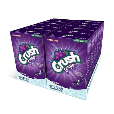 - Powder Drink Mix - Sugar Free & Delicious (Grape, 72 Sticks)