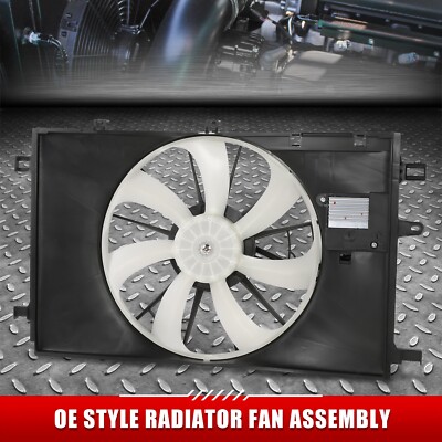 Для 18-22 Toyota C-HR Corolla 1.8L NA OE Style Вентилятор охлаждения радиатора в сборе