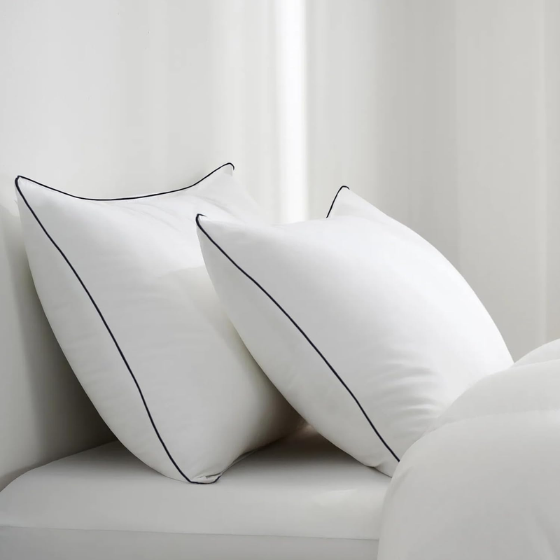 Hotel Collection Bed Pillows for Sleeping 2 Pack Standard Size Cooling Pillows S
