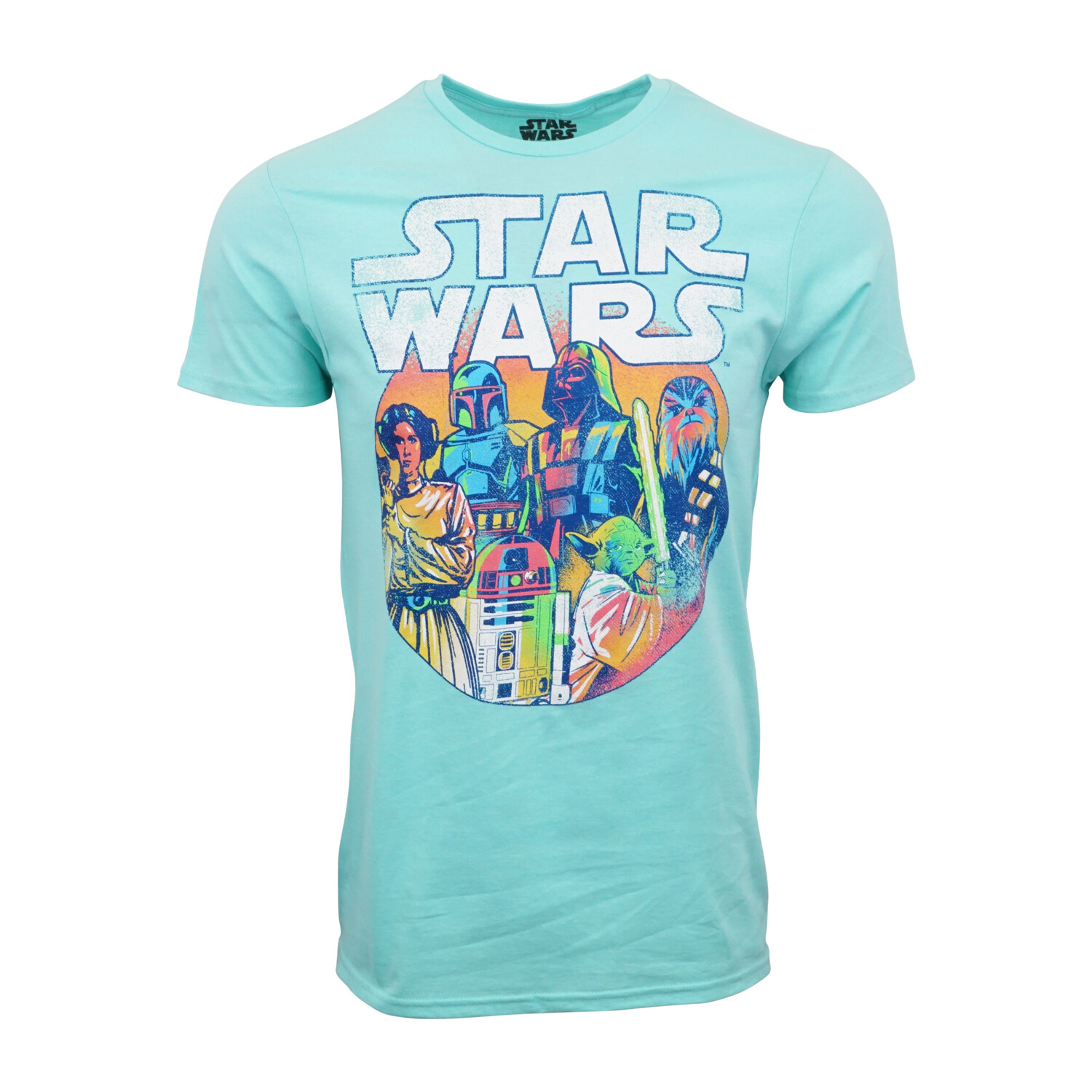 

МУЖСКАЯ ЛЕТНЯЯ ФУТБОЛКА STARWARS ОФИЦИАЛЬНАЯ ФУТБОЛКА, Turquoise