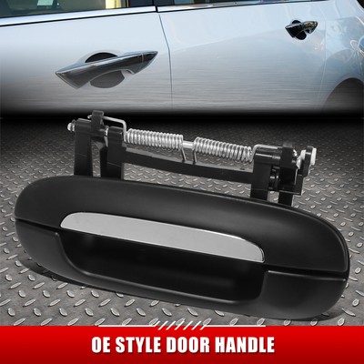 ДЛЯ 08-11 CADILLAC DTS РУЧКА ТЯГИ ЗАДНЕЙ ЛЕВОЙ ВОДИТЕЛЬСКОЙ ДВЕРИ С ЧЕРНОЙ/ХРОМИРОВАННОЙ ГРУНТОВКОЙ