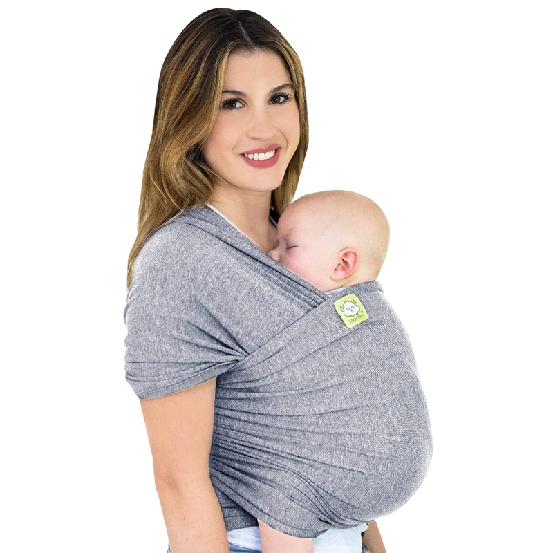 Baby Wrap Carrier All in 1 Original Breathable Baby Sling, Lightweight,Hands Fre