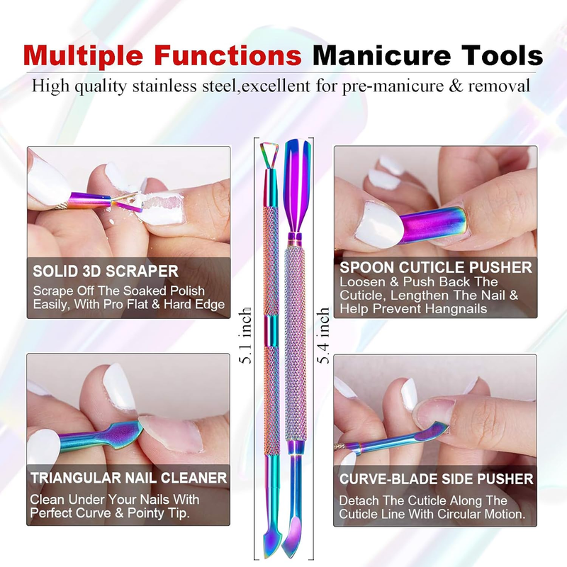Gel Polish Remover, Gel Nail Remover &Cuticle Oil for Nails