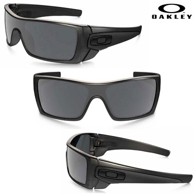 Oakley Batwolf Polarized Sunglasses - Matte Black Ink Frame/Black Iridium Lens