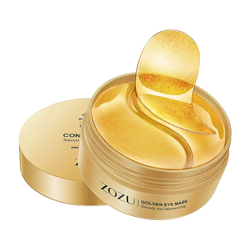 24K Gold under Eye Patches - 60 Pcs Eye Mask Pure Gold Anti-Aging Collagen