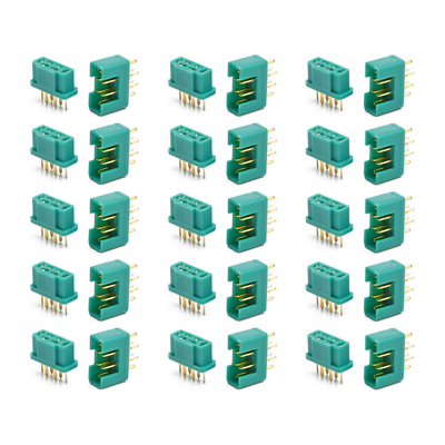 15 Paar 30 Stück MPX Hochstromstecker Stecker Buchse Multiplex Style 6 Polig 6M