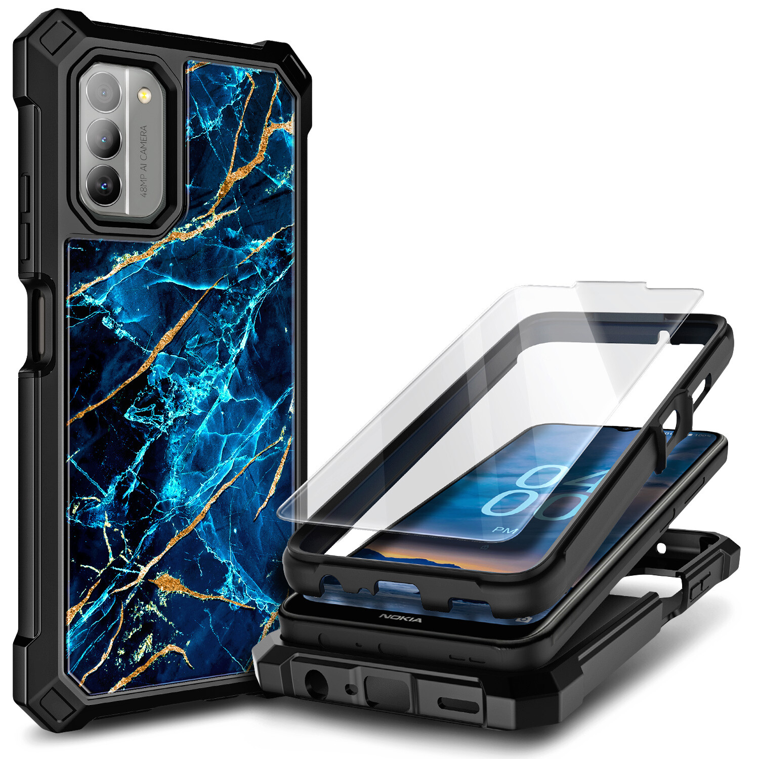 For Nokia G400 5G Case Full Body Phone Cover with BuiltIn Screen